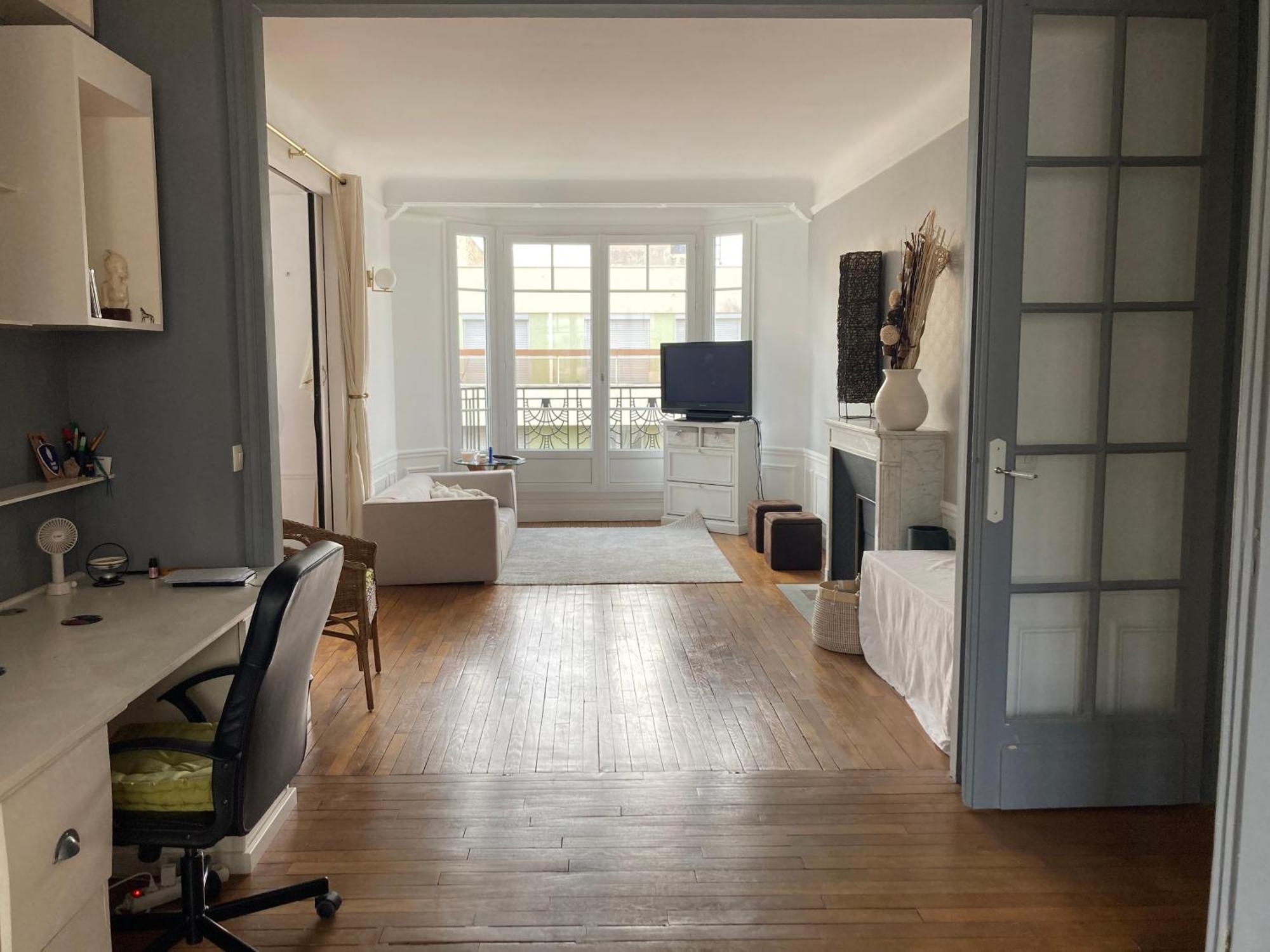 Bel Appartement 96M2 16Eme Paris Exteriör bild