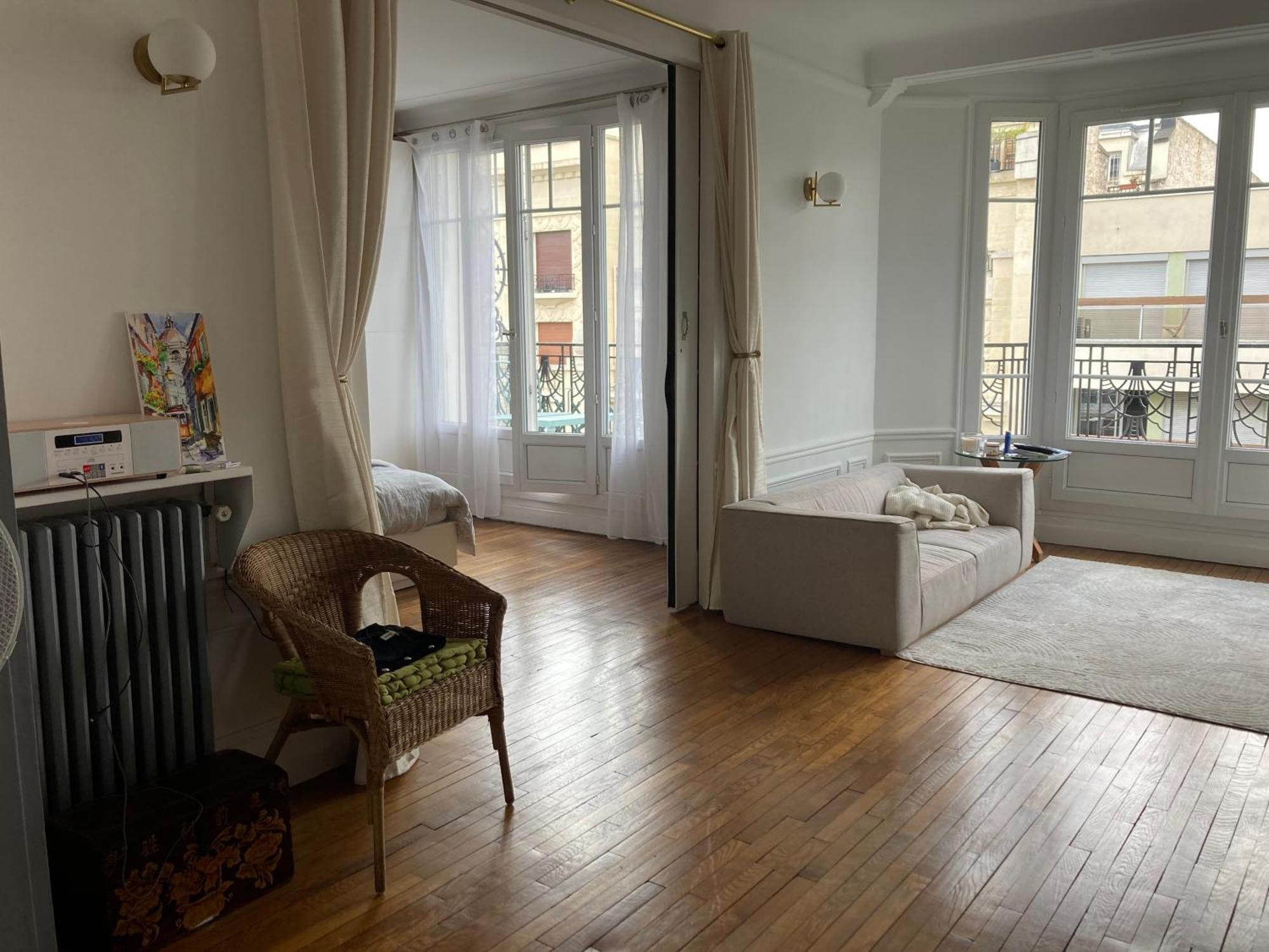 Bel Appartement 96M2 16Eme Paris Exteriör bild