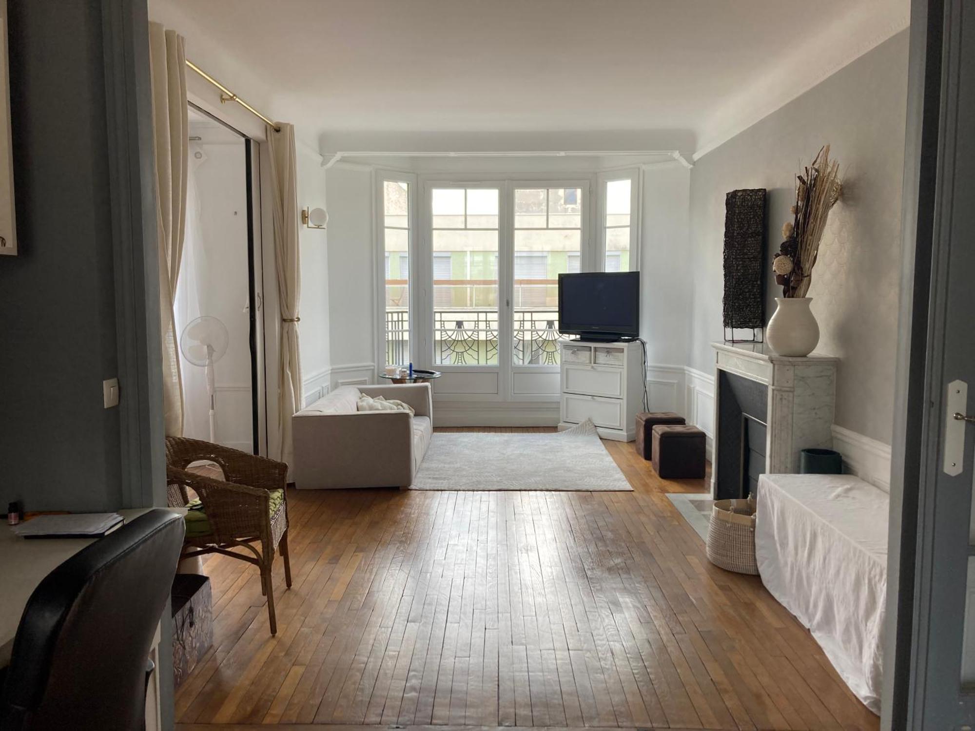 Bel Appartement 96M2 16Eme Paris Exteriör bild